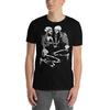 Skeleton Lovers Love Romantic Gothic Goth Short-Sleeve Unisex T-Shirt