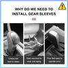 1PCS Car Gear Shift Handle Cover Shifter Protect Case sticker For Volvo Rdesign XC90 S60 XC60 V70 S80 S40 V50 V40 V60 C30 S70