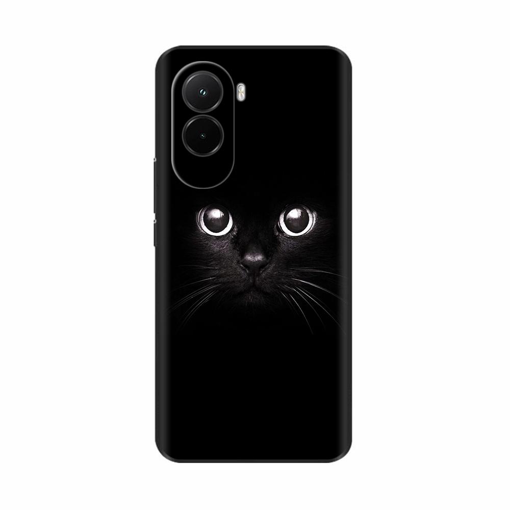 Чехол для телефона Xiaomi Poco M7 4G, мягкий силиконовый ТПУ задняя крышка для Poco M7 Pro 5G, ультратонкие чехлы с рисунком Цветок Череп