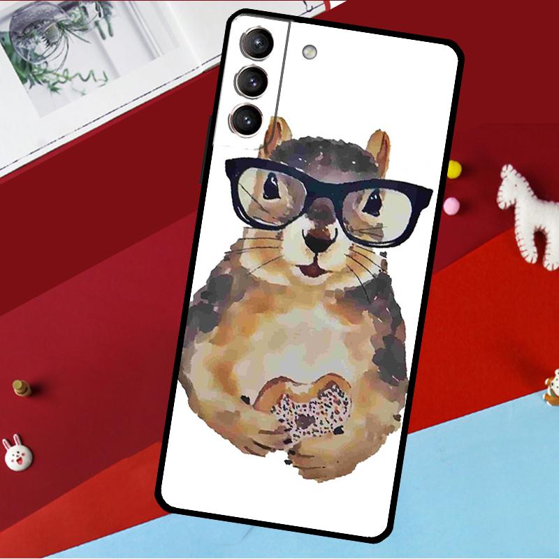 Мультяшная Белка Чехол Для Samsung Galaxy S25 S23 S22 S20 S24 Ultra S9 S10 Plus S21 FE S25 FE Чехол для Телефона