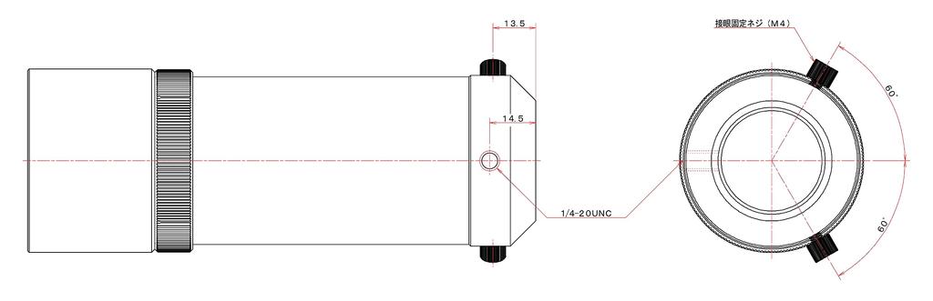 Vixen Astronomical Telescope Accessories Telescope Finder Darkfield Finder II 7x 50mm 86161-3