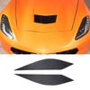 Мягкая накладка-ресничка из углеволокна на фару для Corvette C7 2014-