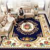 Роскошный персидский ковер с красным и синим принтом для декора гостиной, коврик под диван, прикроватный мягкий коврик, кухонный коврик для стола, нескользящий коврик для пола, коврик для прихожей