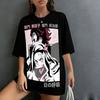 Demon Slayer Nezuko Tanjiro Anime T Shirt Men Women Cotton Short Sleeve Tops Summer 2026 Casual Graphic Tee Manga Streetwear Y2k