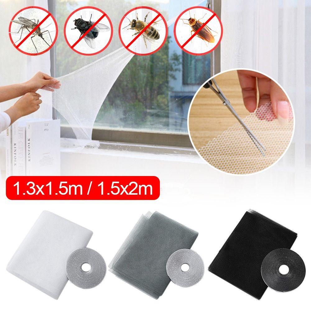 Fly Removable Window Protector Window Nets Window Mesh Net Mosquito Netting Screen Curtain