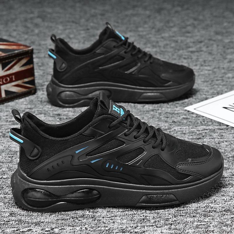 Summer New Men Casual Platform Sneakers Fashion Breathable All-match Air Cushion Running Shoes Tennis Shoe Zapatillas De Deporte