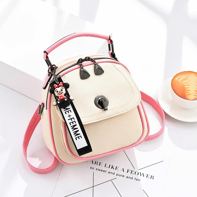 Summer New Small Bag Women's Bag 2025 New Spring Fashion Foreign Style Backpack Single Shoulder Messenger Bag