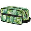 Bohemian Pattern All Over Print Makeup Bag Durable Polyester Multi Pocket Pouch for Travel Cosmetic and Stationery Use