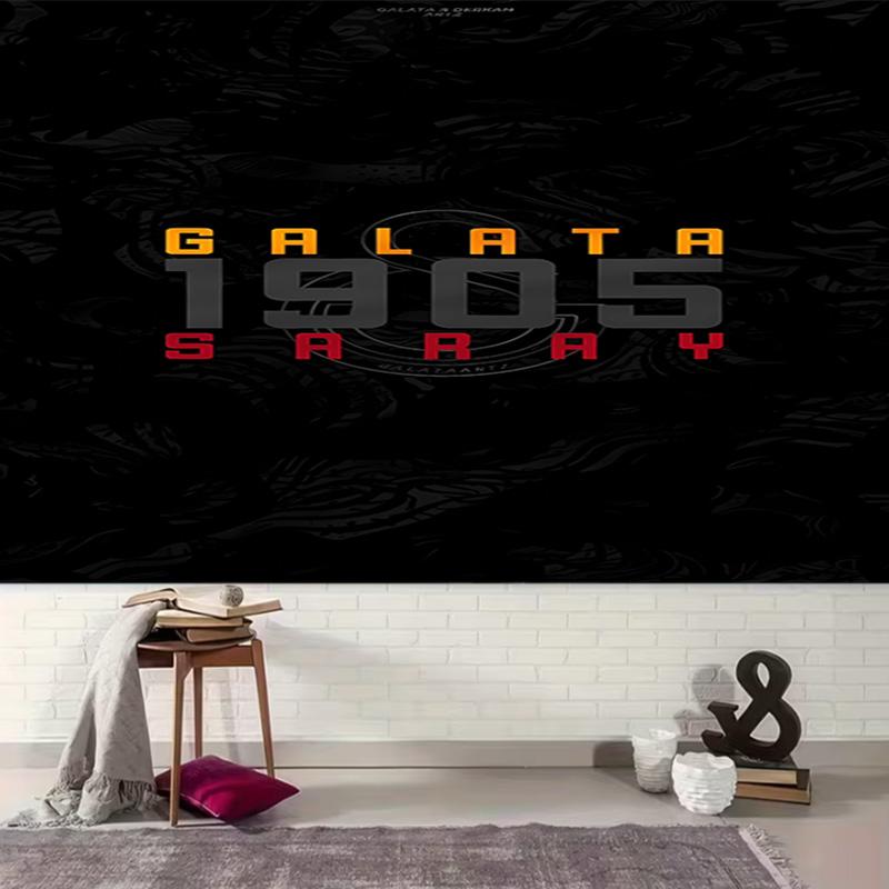 1pc Galatasaray Sk logo Tapestry, Living Room, Bedroom, Office, Party Decor, Ideal Festive Gift