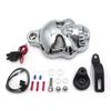 Накладка на клаксон в виде черепа для мотоцикла Harley Davidson Sportster Softail Big Twins V-Rods Stock Cowbell 1992-2020 Дополнительный аксессуар