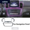 Для Mercedes-Benz GLE/GLS 16-19 W166 X166 Прозрачная защитная пленка из ТПУ для центральной консоли интерьера автомобиля, аксессуары против царапин