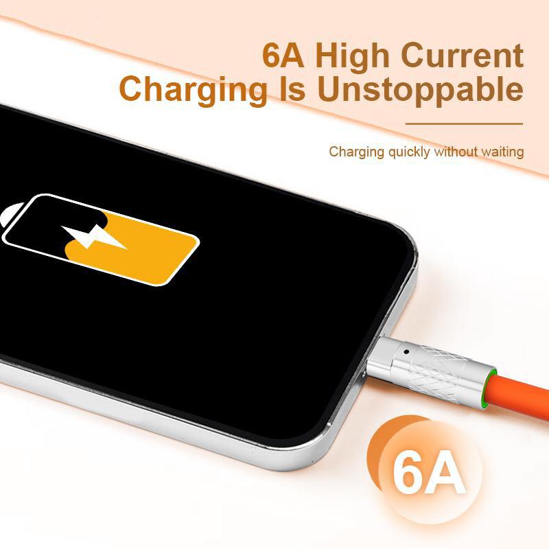120W Fast Charging Cable UsB To Type-cinterface for Xiaomi Samsung Huawei Andriod Type C Data Charging Cable Cordhttps