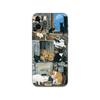 Чехол для телефона cats and the library tree для iPhone 5 5s 2020se 6 6s 7 8 plus x 10 XR XS 11 12 13 mini pro MAX черная задняя крышка из ТПУ