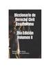 Книга Diccionario De Derecho Civil Ecuatoriano 2da Edición Volumen II