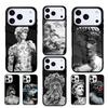 Чехол для телефона с изображением лица греческого бога Совместим с для IPhone 17air 16e 15 14 13 12 11Pro Max 17 Air