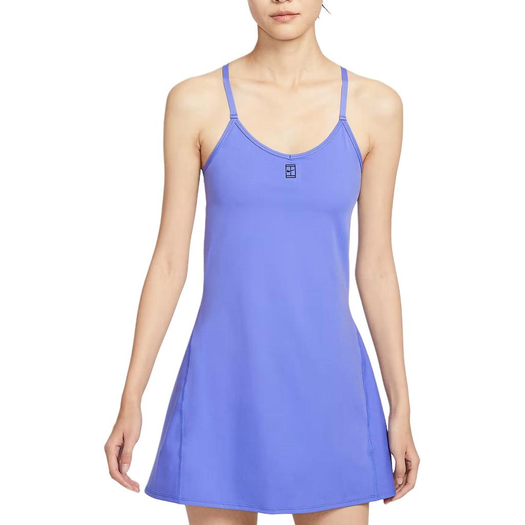 Nike Теннисное платье Court Advantage Dri-FIT из вязаного быстросохнущего материала, модное, женское, IH3740-570