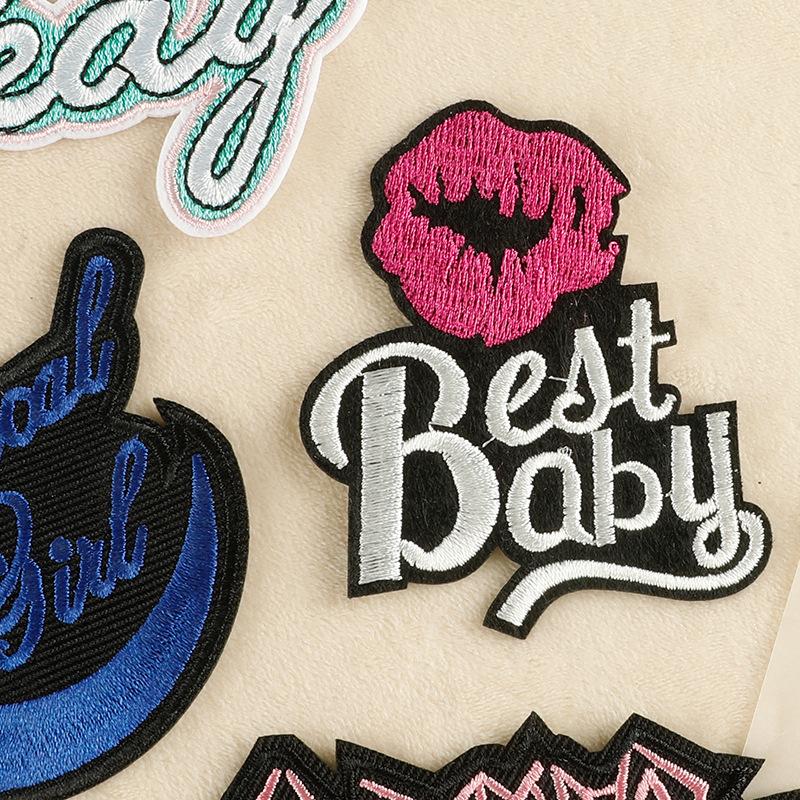 DIY нашивка наклейка аксессуары для одежды аксессуары для багажа вышитая нашивка наклейка на ткань