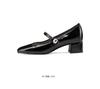 St&Sat/Saturday Coarse Heel Mary Jane Shoes