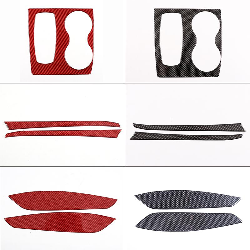 Для Honda Pilot 2015-2022 мягкое углеродное волокно автомобильный центр управления механизмом переключения передач панель крышка чашка воды рамка накладка наклейка