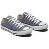 Converse Chuck Taylor All Star Trendy Comfortable Low Top Canvas Shoes Unisex Sneakers Gray White A02802C