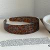 Plastic Wide Tortoise Shell Headband No Headache Leopard Hair Band  for Women's Hair