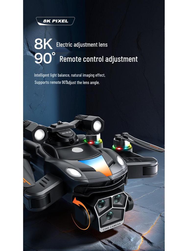 V188 Drone 8K HD Aerial Photography, Long Battery, Four-Axis, Brushless Obstacle Avoidance, Remote Control Airplane Toy