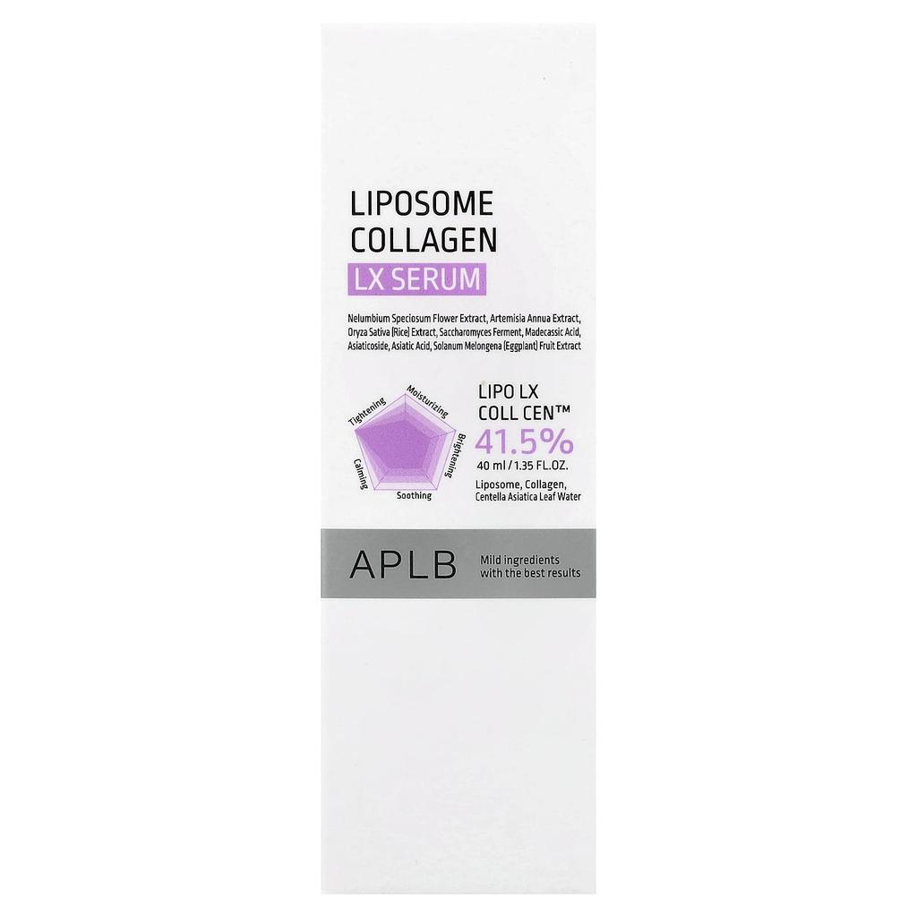 APLB Liposomal Collagen LX Serum, 40ml (1.35 fl oz)
