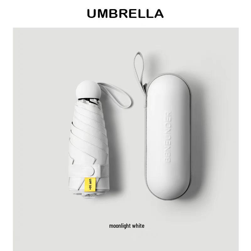 50% скидка на женский портативный солнцезащитный зонт - Защита от УФ-лучей, Ручное складывание, Зонт от дождя и солнца