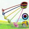 Kids Led Flashing Skip Ball Ring Ankle Jump Ropes Exercise Skipping Fun Toy Gift