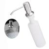 300ml Stainless Steel Soap Dispenser for Kitchen, Sink, Hand Soap, Liquid Soap Pump Bottle
