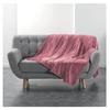 Plaid Flanelle 180 X 220 Cm Flanoux Rose