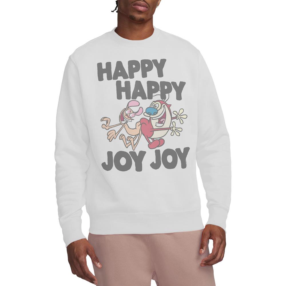 Ren & Stimpy унисекс для взрослых Happy Happy Joy Joy толстовка