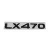 Badge Sticker For LX 450 LX 470 LX 570 Car Engine Hood Fender trunk Tail Rear JCTFUER Decal Emblem 3D Premium LX450 LX470 LX570