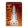 Buran Made To Shine In Space Retro Soviet Poster In Russian Metal Sign Wall Cave Club Living Room Designer Tin Sign Poster