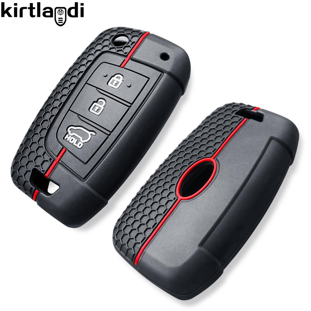 Силиконовый чехол для автомобильного ключа для Hyundai I30 Accent Tucson Ix35 Solaris Elantra Kona Celesta Sonata Для Hyundai Tucson 2021 Оболочка