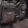 AABBM1 Car Seat Anti Kick Pad Car Interior For Volvo V60 V40 XC90 S60 C30 Olestar AWD Scratch Dirt Resistant Seat Backrest Leather Mat
