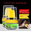 Multifunctional Portable Shoe Care Kit: Sponge, Brush, Wax, and Colorless Polish