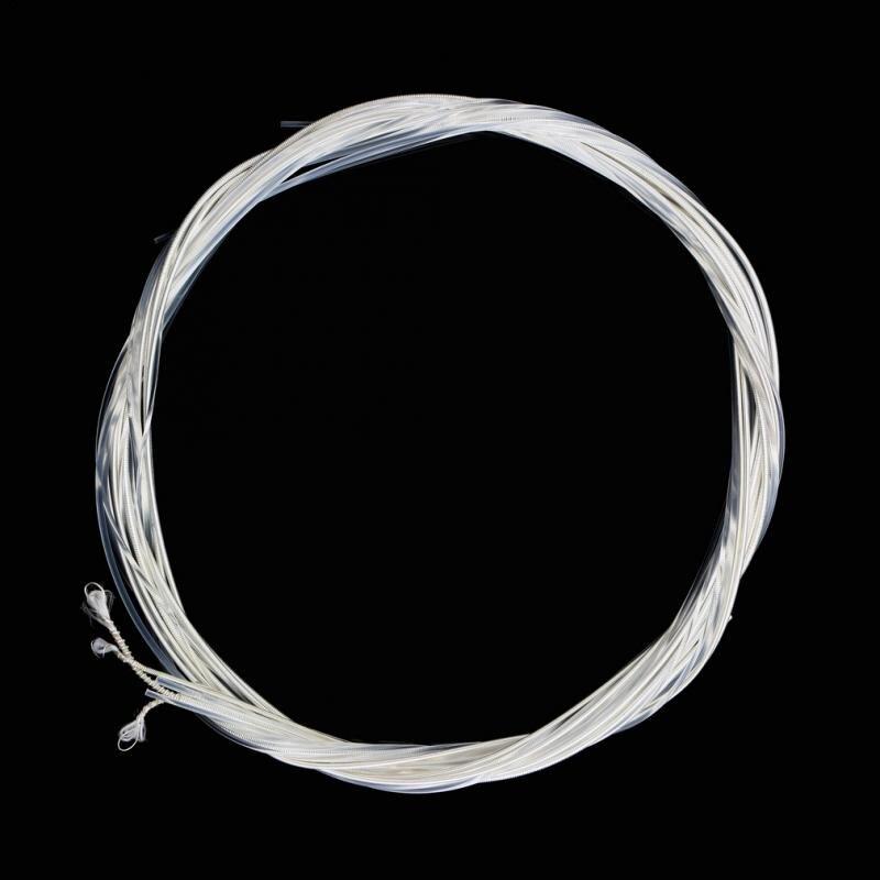 6pcs Classical Guitar Strings Set Plating Super Light Classic Guitar Clear Nylon Silver Strings Silver Plated Copper XYZ