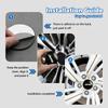 4pcs 56mm Car Wheel Center Hub Cap Emblem Sticker Accessories For Jeep Grand Cherokee Patriot Renegade Compass Wrangler NXJPT1