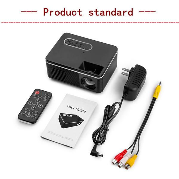 Новый модный светодиодный мини-проектор S361 Full HD 1080P для дома, портативный проектор для домашнего кинотеатра, медиа-видеоплеер