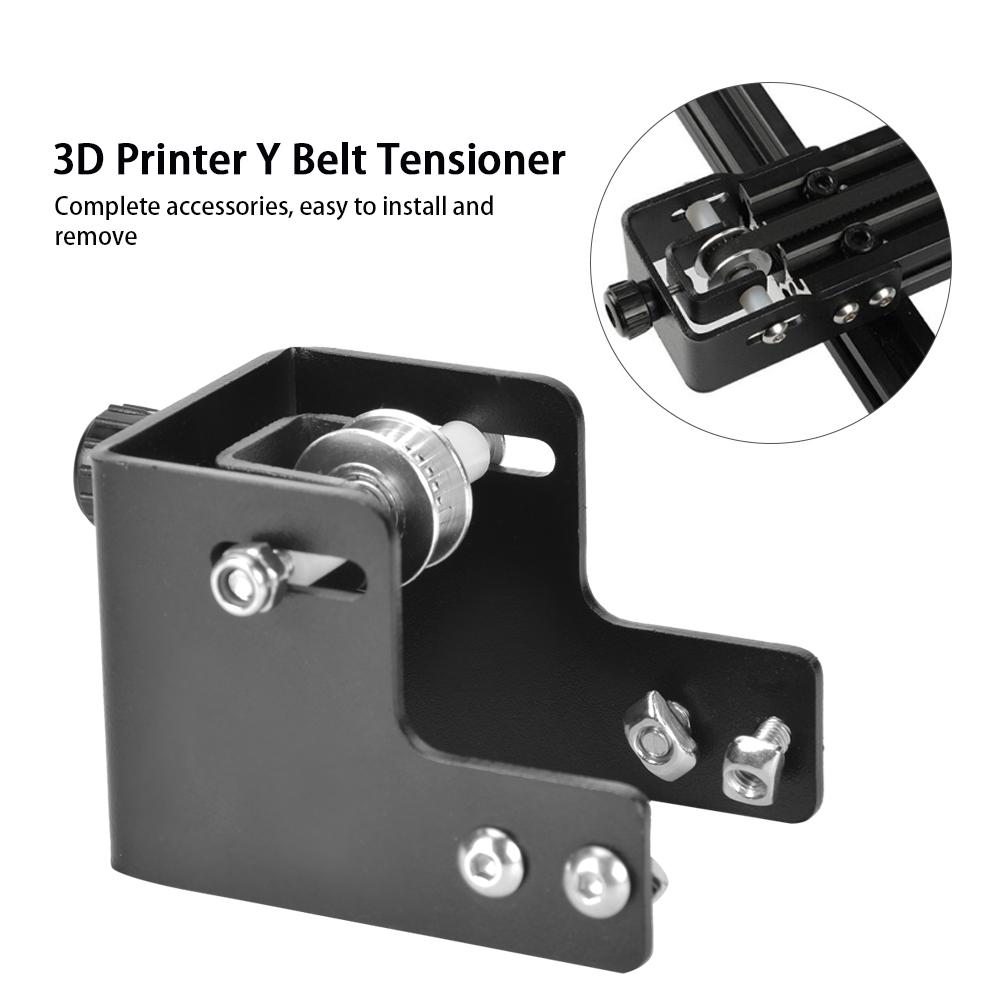 Комплекты натяжителя ремня Y Черный сплав Аксессуары для 3D-принтера для Ender3pR0