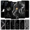 Чехол для телефона Cat Line Black Cats для Oppo Reno13 Reno12 Reno11 F Reno10 Pro A54 5G Find X5 A53 A52 A9 A57 A78 4G A79 A80 A98