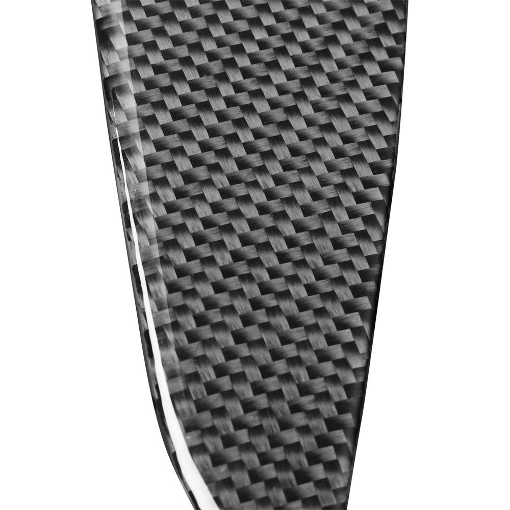 Carbon Fiber Window Lift Switch Panel Cover For Mitsubishi Lancer EVO 08-15 RHD