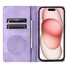 Style-010 For iPhone 16 Case Magnetic Closing Leather Phone Cover Pattern Imprinted