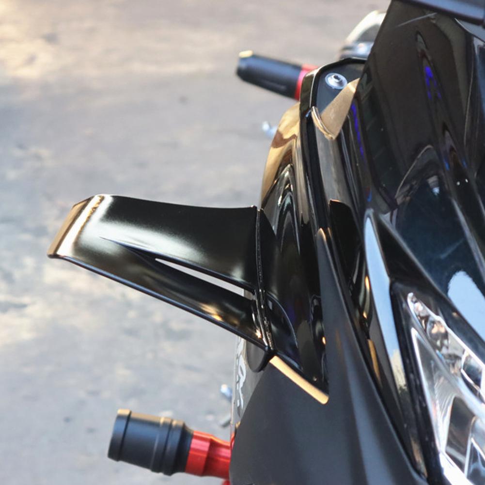Для мотоцикла Yamaha R3/R25 CFMOTO универсальный аэродинамический спойлер крыло комплект с клейкой наклейкой для украшения мотоцикла