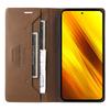 Магнитный кошелек Противоугонный кожаный чехол для Xiaomi Poco X3 NFC M3 F3 PocoX3 Pro F3Pro Чехол Картхолдер Книжка Флип-чехол для телефона