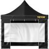 10 x 10 FT Pop Up Canopy Tent, Outdoor Patio Gazebo Tent with Removable Sidewalls and Wheeled Bag, UV Resistant Waterproof Instant Gazebo Shelter for