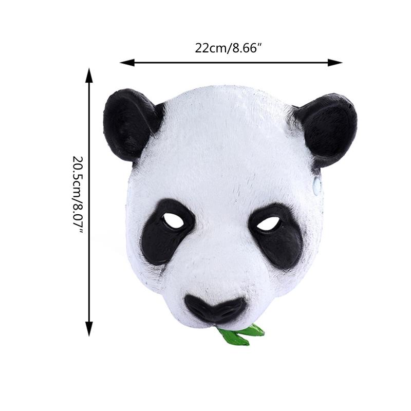 Реквизит для переодевания Мужская и женская маски панды Аниме маска Косплей Танцевальная вечеринка Выступление Бар Вечеринка Атмосфера