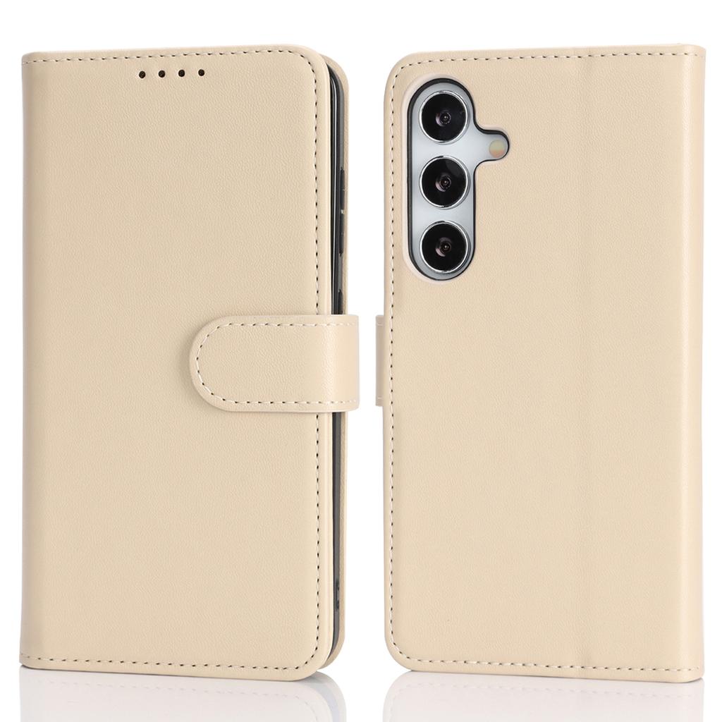 Для Samsung Galaxy S25 Чехол-подставка Противоударный Кожаный Чехол-кошелек для телефона