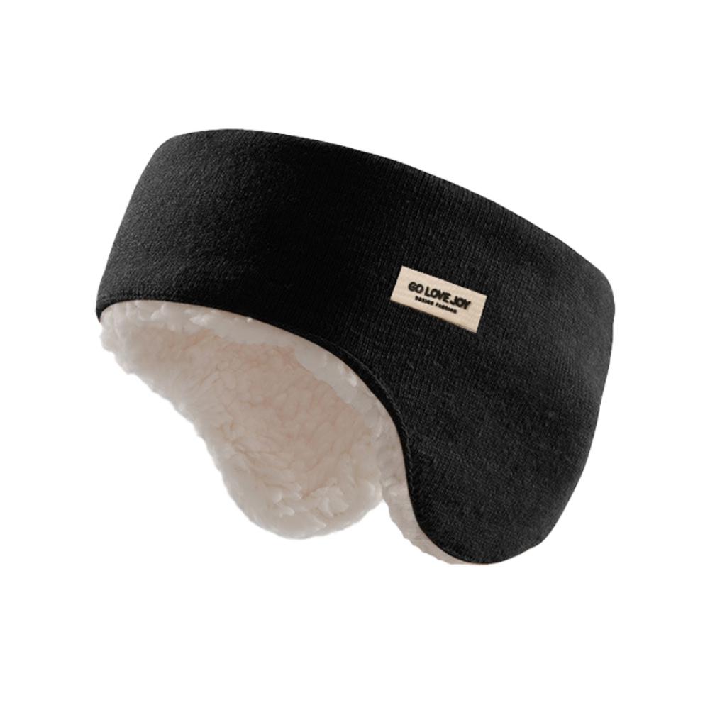 Зимние женские наушники из овечьей шерсти с флисовой теплой защитой для ушей